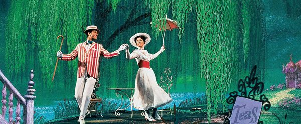 A scene from Mary Poppins.