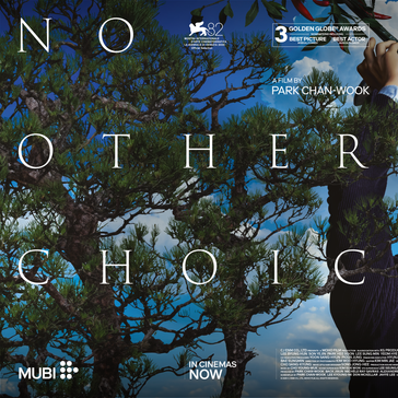 Man holding up a bucket with trees in the background.