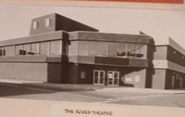 An old photo from 1975 of the original Roses building.