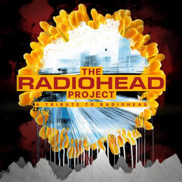 Poster for The Radiohead Project featuring a circular frame that fades into a blurred cityscape background.